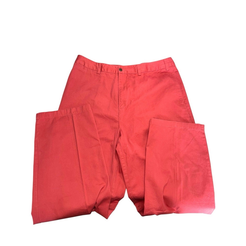 Men's Caribbean Joe Salmon Pants 36x32 Beach Vacation Pants‎ Dress Pants